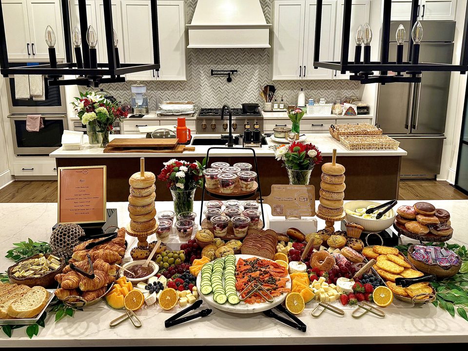 Brunch Grazing Table by Cheese & Crumbles