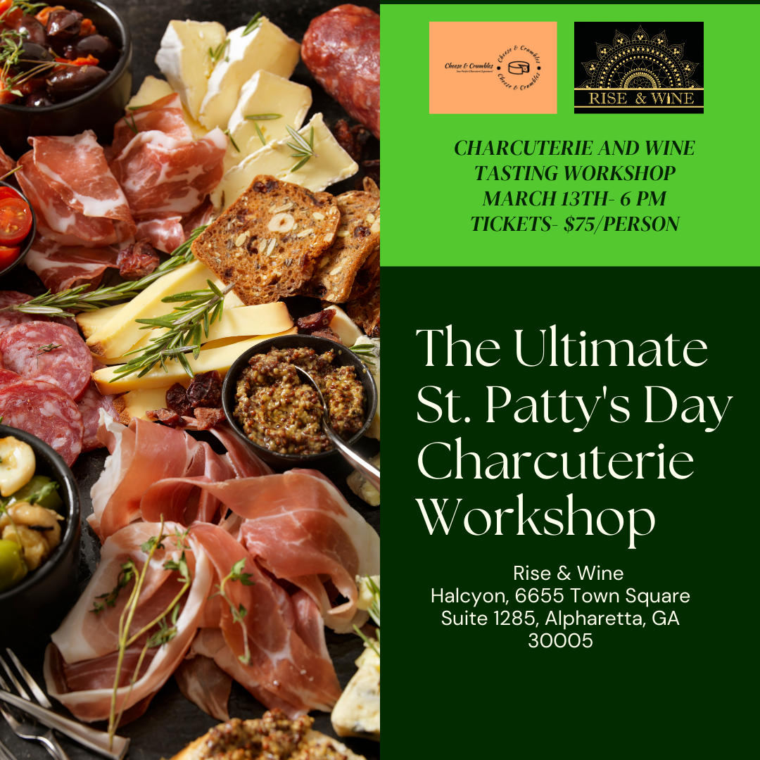 St. Patty's Day Charcuterie Workshop!